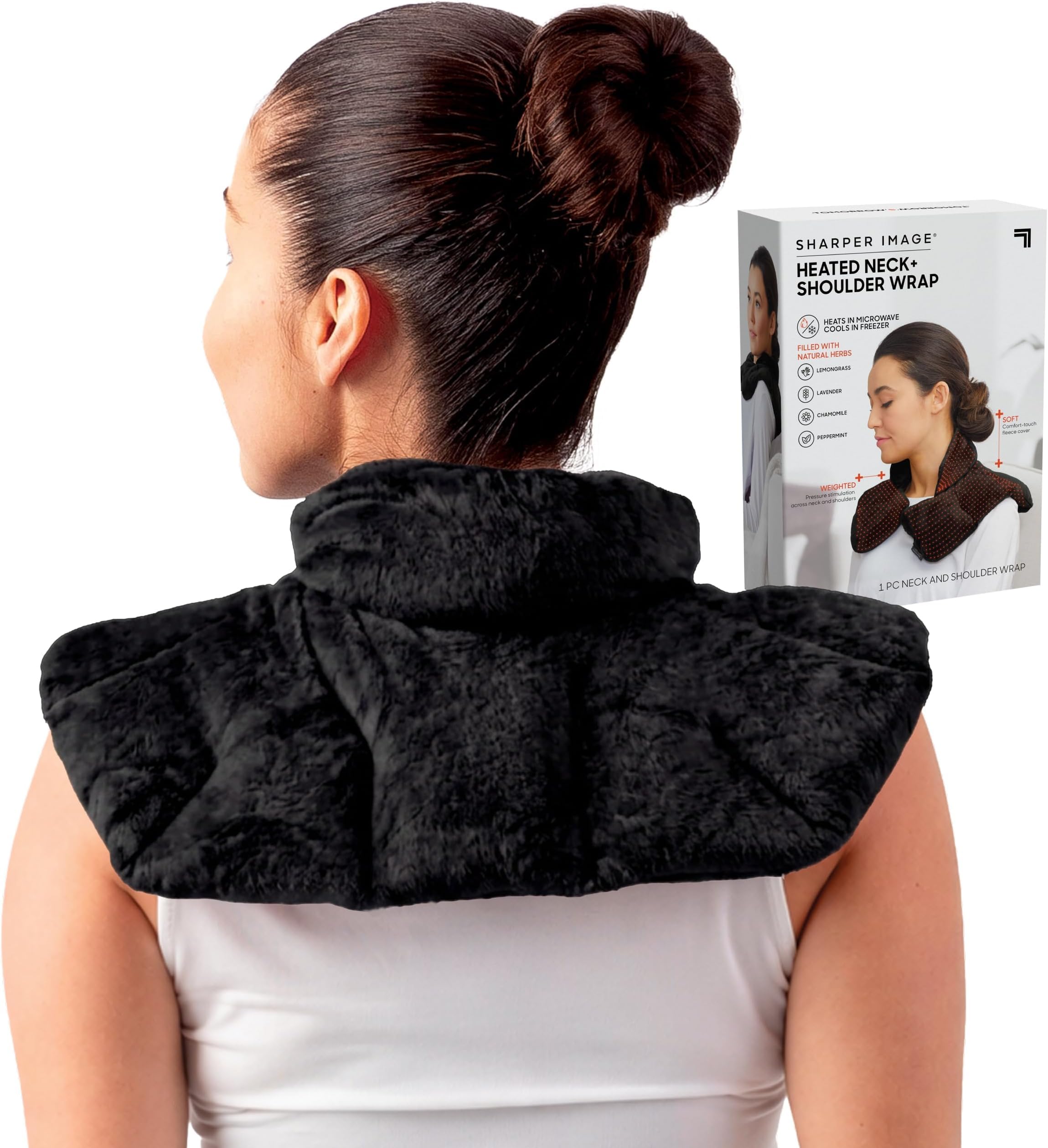 Heated Neck Wrap - Warm & Cooling Therapy -12