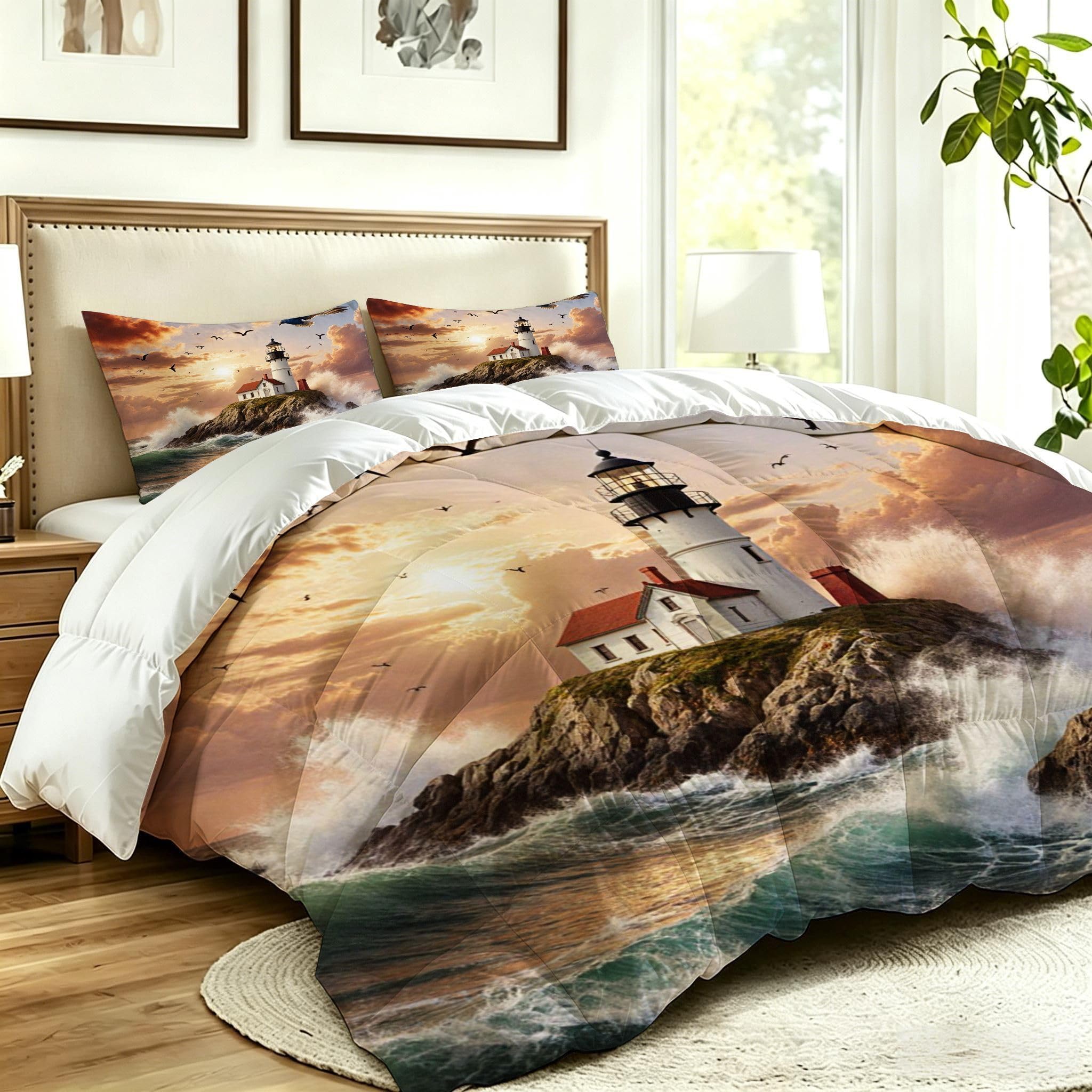Edredón Cama 105, 200x200 cm, Isla Gris, DQ652
