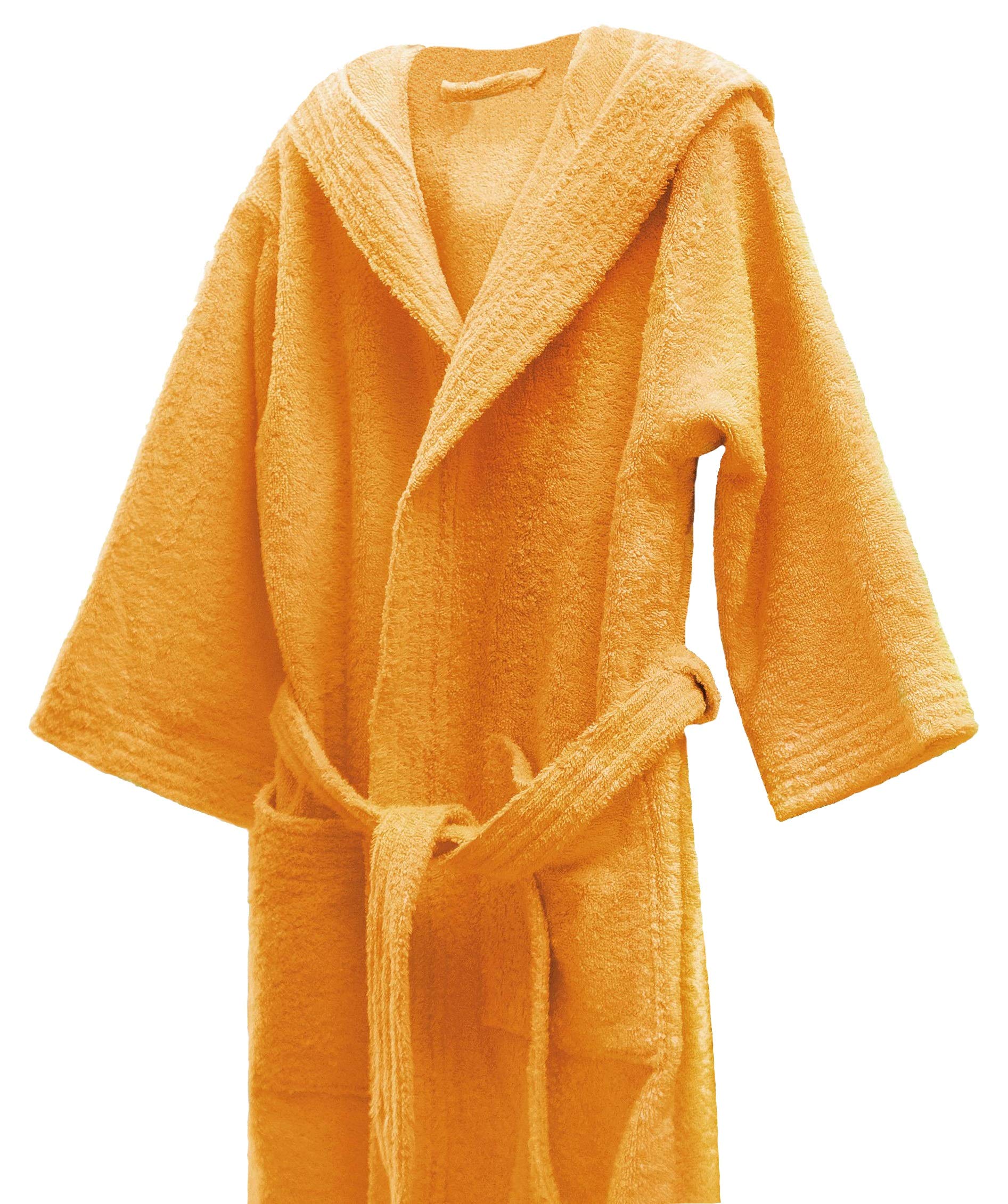 Lasa Albornoz Infantil, algodón 100%, Oro, Talla 6