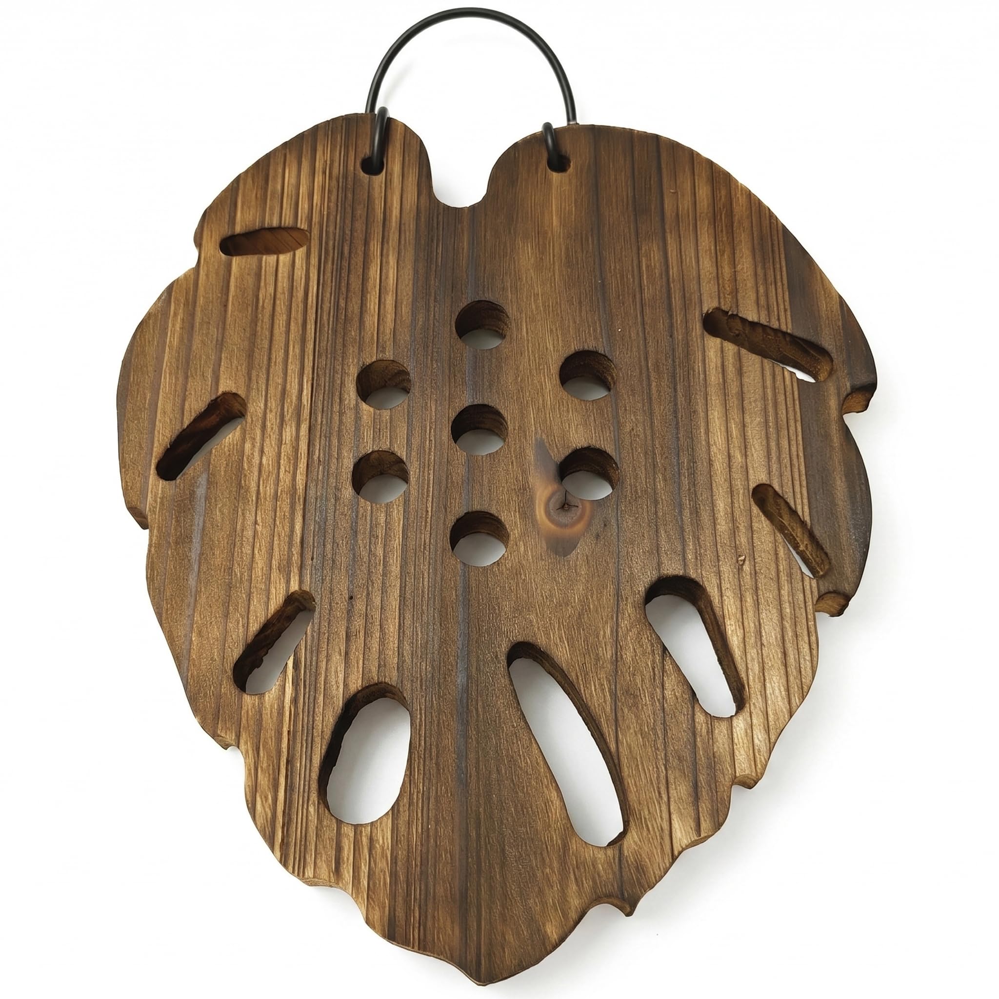 Jardinière murale en bois pour balcon et salon design nature