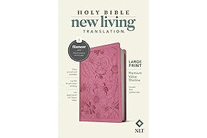 NLT Large Print Premium Value Thinline Bible