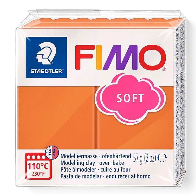 FIMO 8020 - Pasta de modelar, color coñac, 57 gr