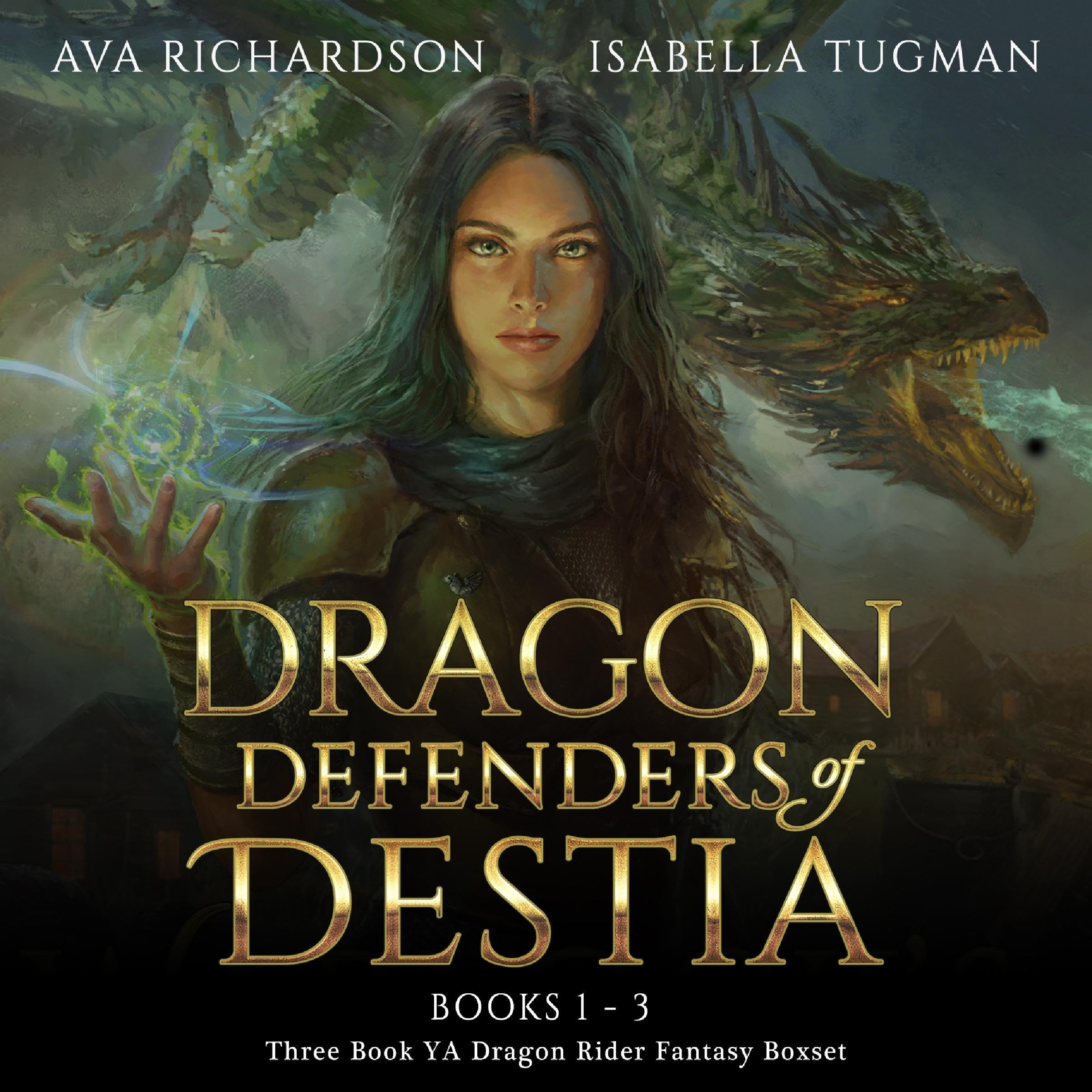 Cover art for Dragon Defenders of Destia, Books 1-3