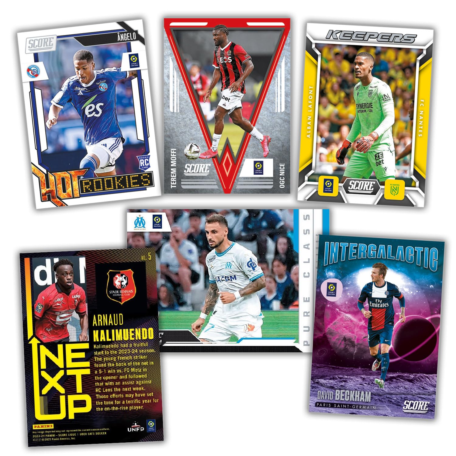 Panini SC Score Trading Cards Ligue 1 2023-2024 Pudełko 12 opakowań tłuszczu, 201630BOX12FP, karton