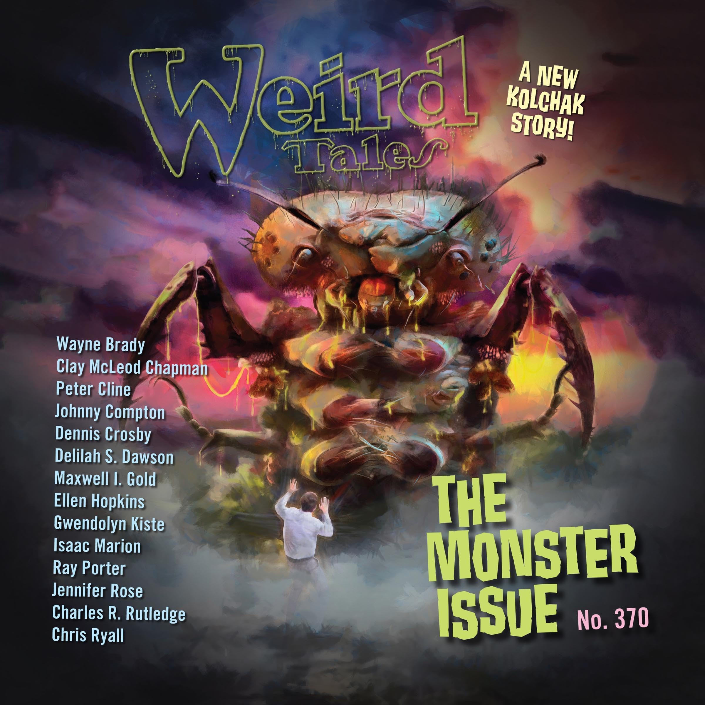Cover art for Weird Tales Magazine No. 370