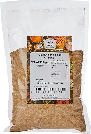 Old India Coriander Seeds Ground 250g