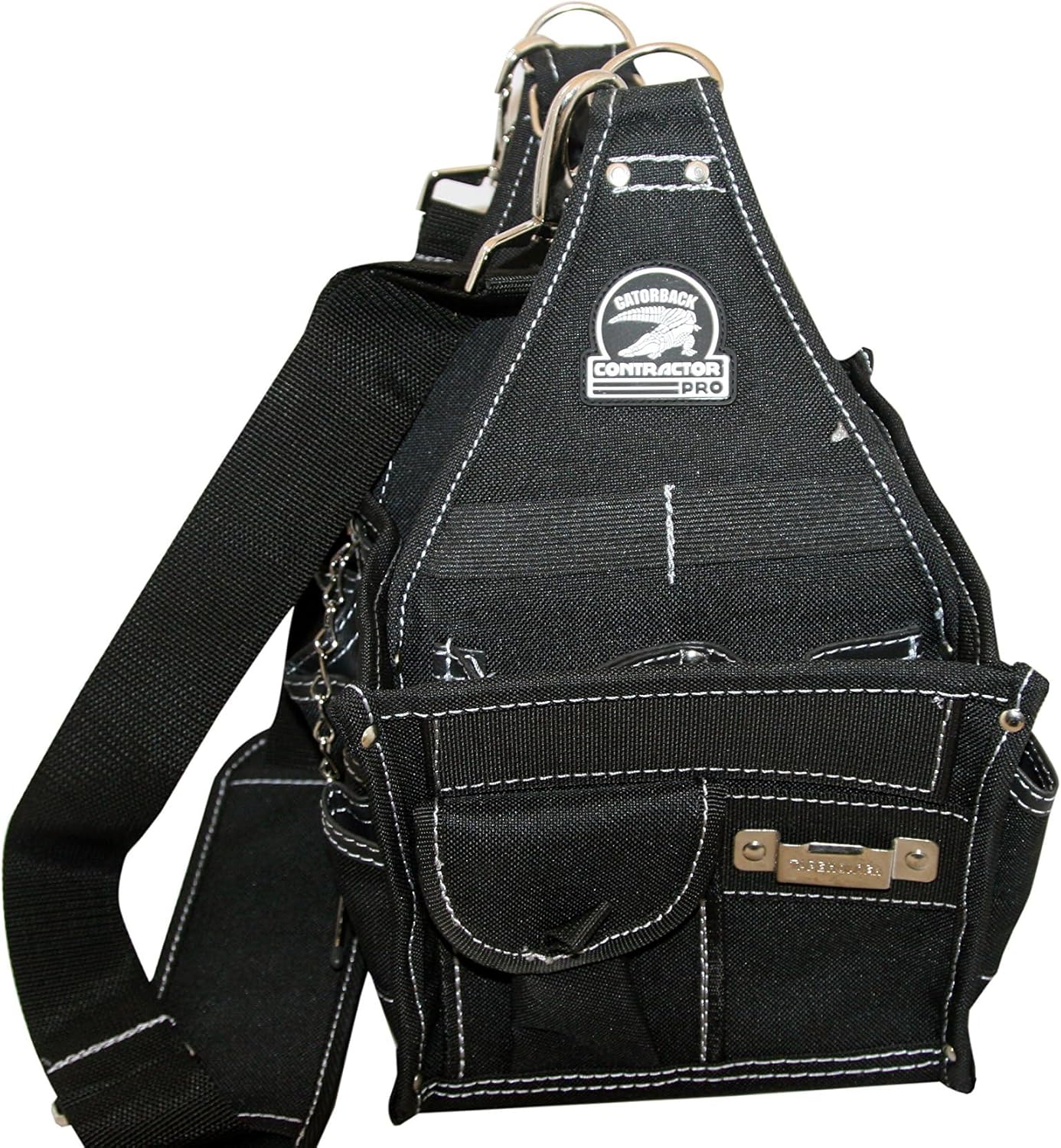 Gatorback B707 Super Tray Tool Carrier w/25 pockets. Tool Carrier For Electricians, Carpenters, HVAC, Etc. By Contractor Pro