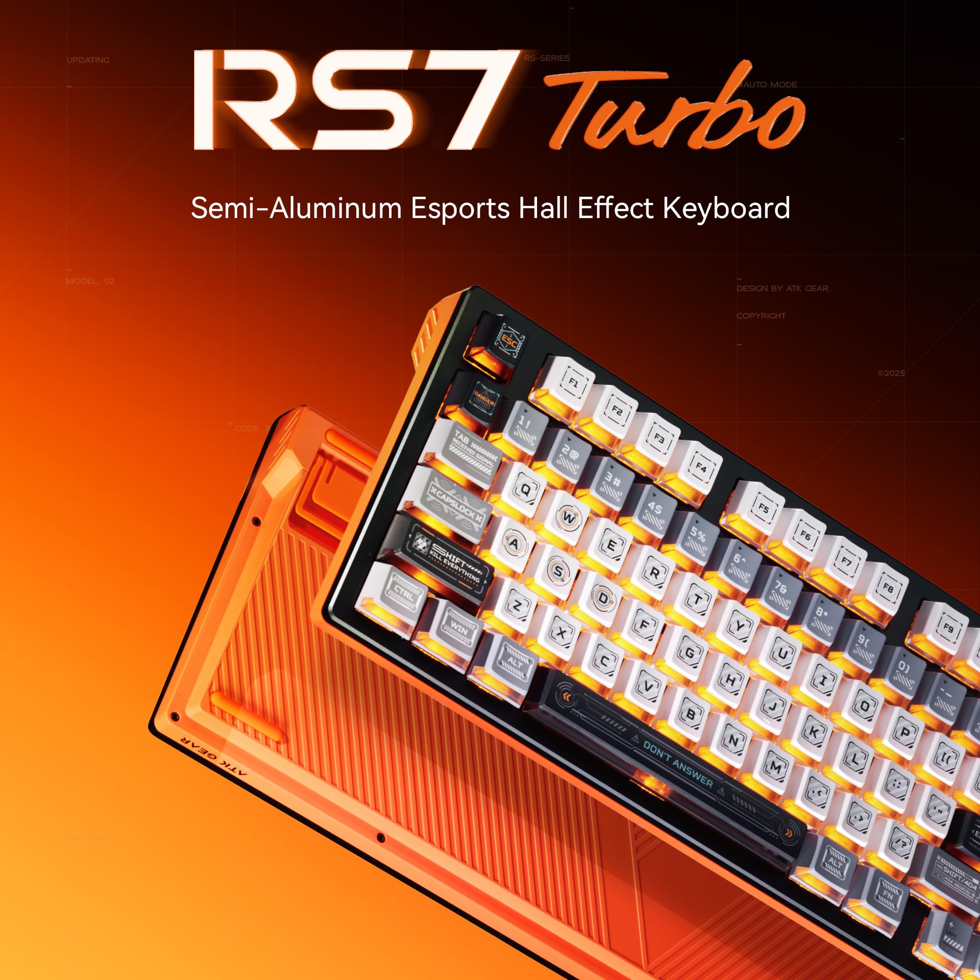 Amazon.com: ATK RS7 Turbo Semi-Aluminum Hall Effect Gaming