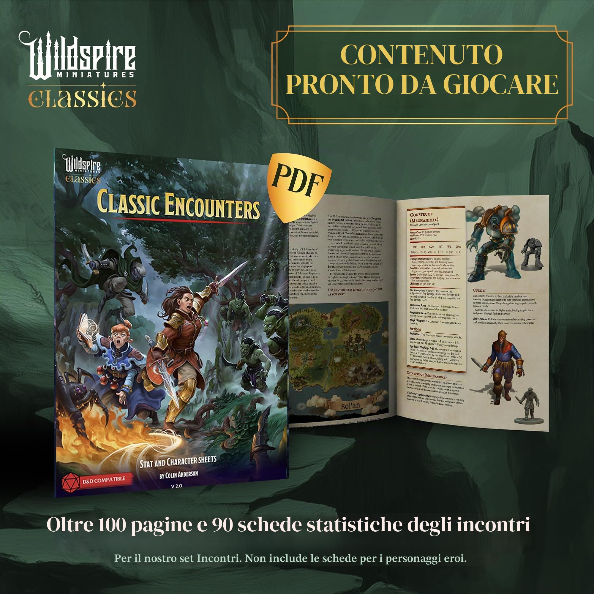 Mercenary Guild II - Eroi Essenziali - 55 Eroi, Personaggi Giocatori, PNG per Miniature DND Bulk I 28mm Dungeons Dragons D&D Miniatures I DND Minis D&D Figures I Pathfinder, Daggerheart, Realm