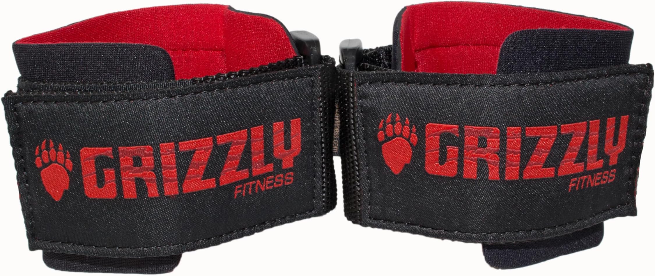 Grizzly Fitness Men's Weight Lifting Wrist Wraps, Black, One Size