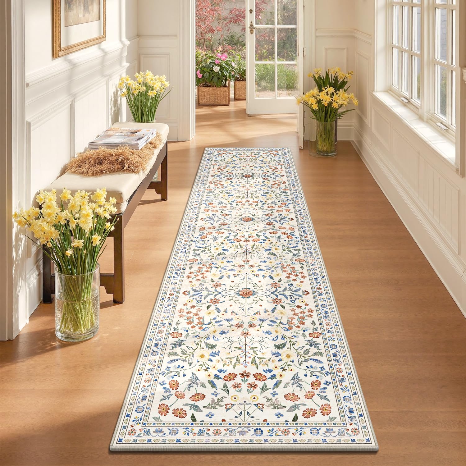 Yamaziot 2x8 Washable Hallway Runner Rug