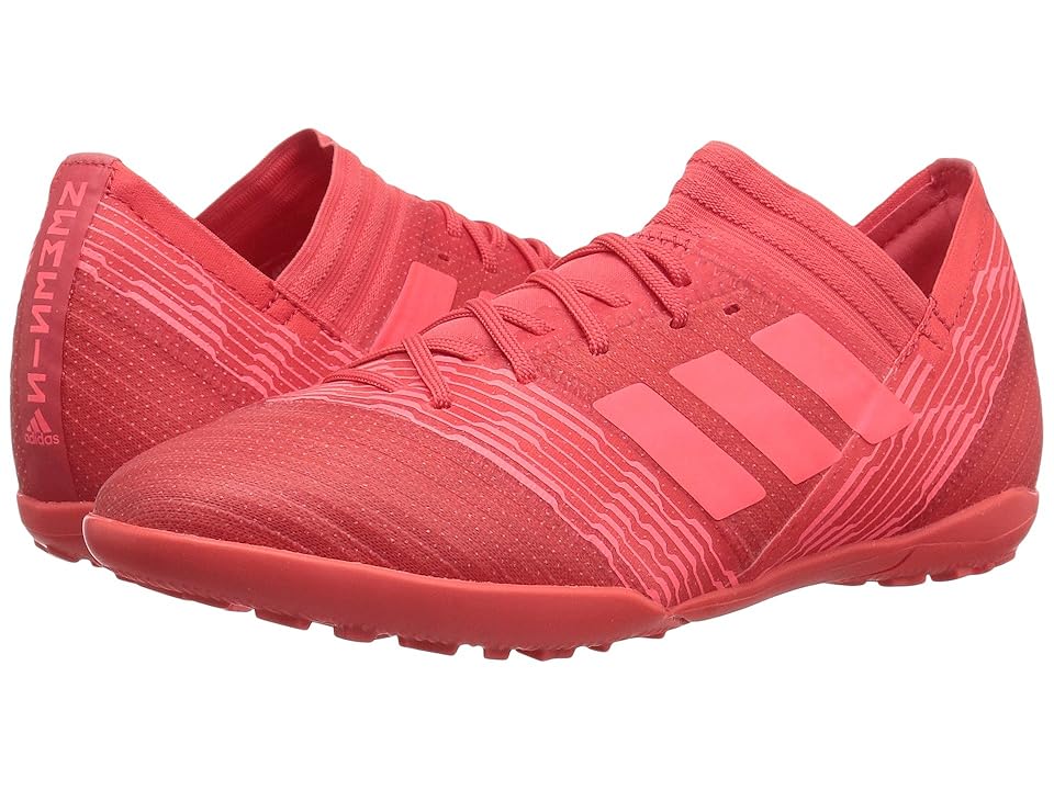 

adidas Kids Nemeziz Tango 17.3 TF J Soccer (Little Kid/Big Kid) (Real Coral/Red Zest/Black) Kids Shoes