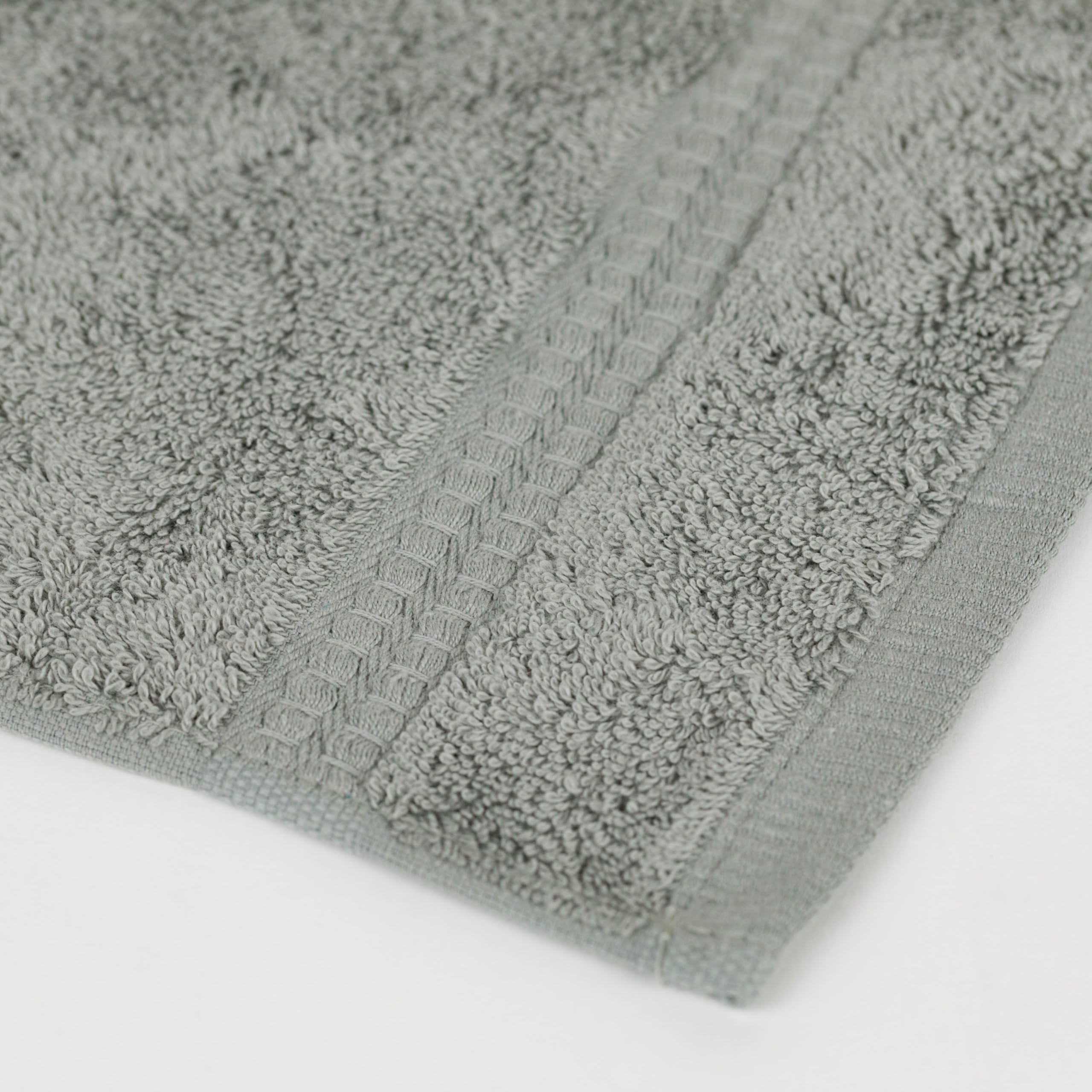 TRAMAS+ 4-częściowy zestaw ręczników premium 700g, 100% bawełna, 2 ręczniki do rąk 50 x 100 cm i 2 ręczniki kąpielowe 70 x 140 cm, ekstra miękkie, szybkoschnące, wysoka chłonność - sucha zieleń