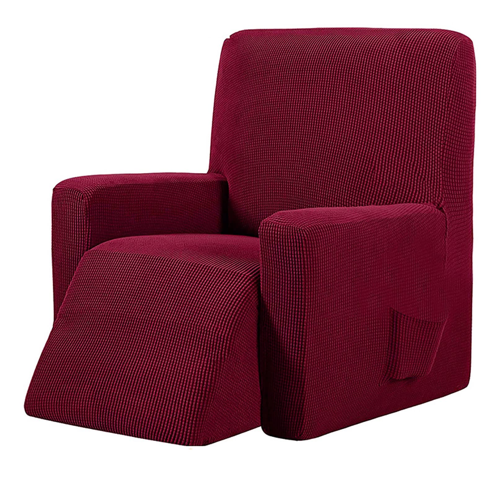 Funda de sillón reclinable elástica y lavable de 1 pieza para protector de sofá