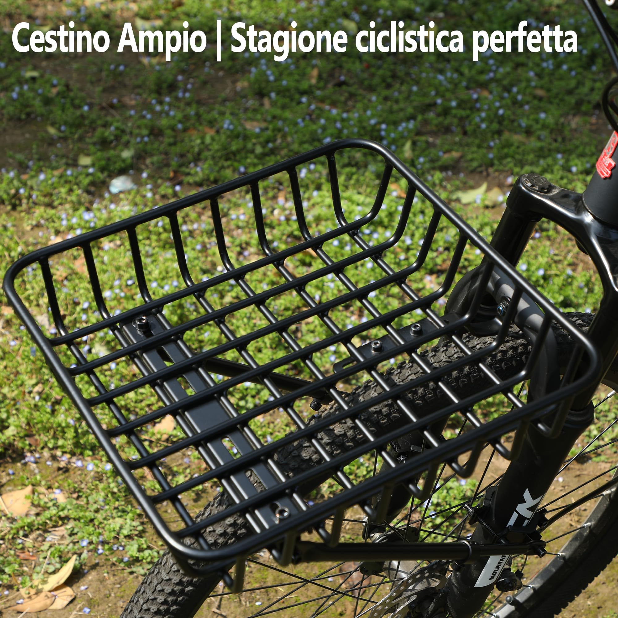 Portapacchi anteriore per bici, BFR0102FT