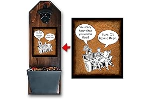 For Beer Lovers "You Only Hear, Sure I'll Have a Beer" Rustic...