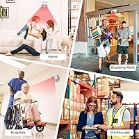 Vista 5 de Alarma inalámbrica para entrada – Sensor de movimiento para puerta, detector de movimiento exterior resistente a la intemperie, 58 melodías y rango