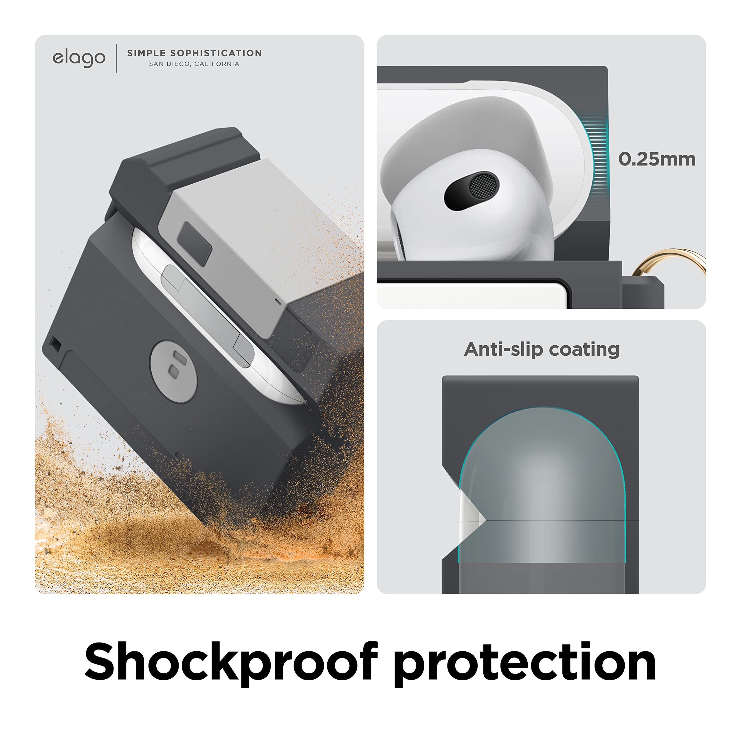 エラゴ elago AirPods 第3世代 ケース フロッピーディスク Amazon.com: elago Floppy Disk Case Compatible with AirPods 3rd