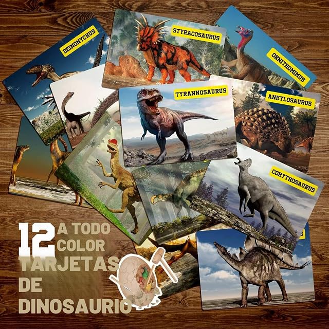 Foto 2 de 8 de Dr. Daz - Kit de excavación de Huevos de Dinosaurio Jumbo