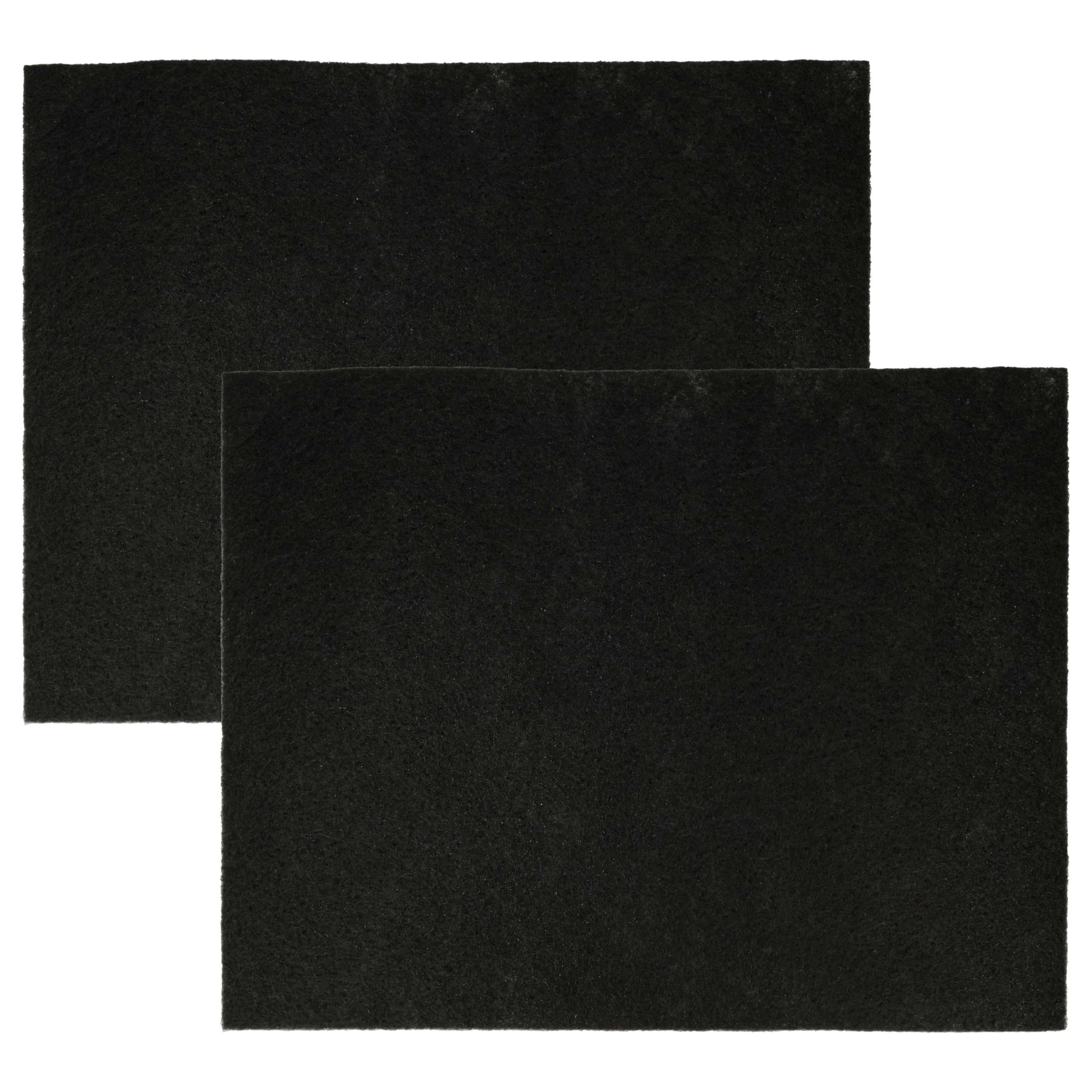 vhbw 2x Activated Carbon Filter Replacement for Fellowes CF-300 for Air Purifier - Air Filter Black