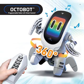 Silverlit Sesli ve Işıklı Programlanabilir Octobot Robot