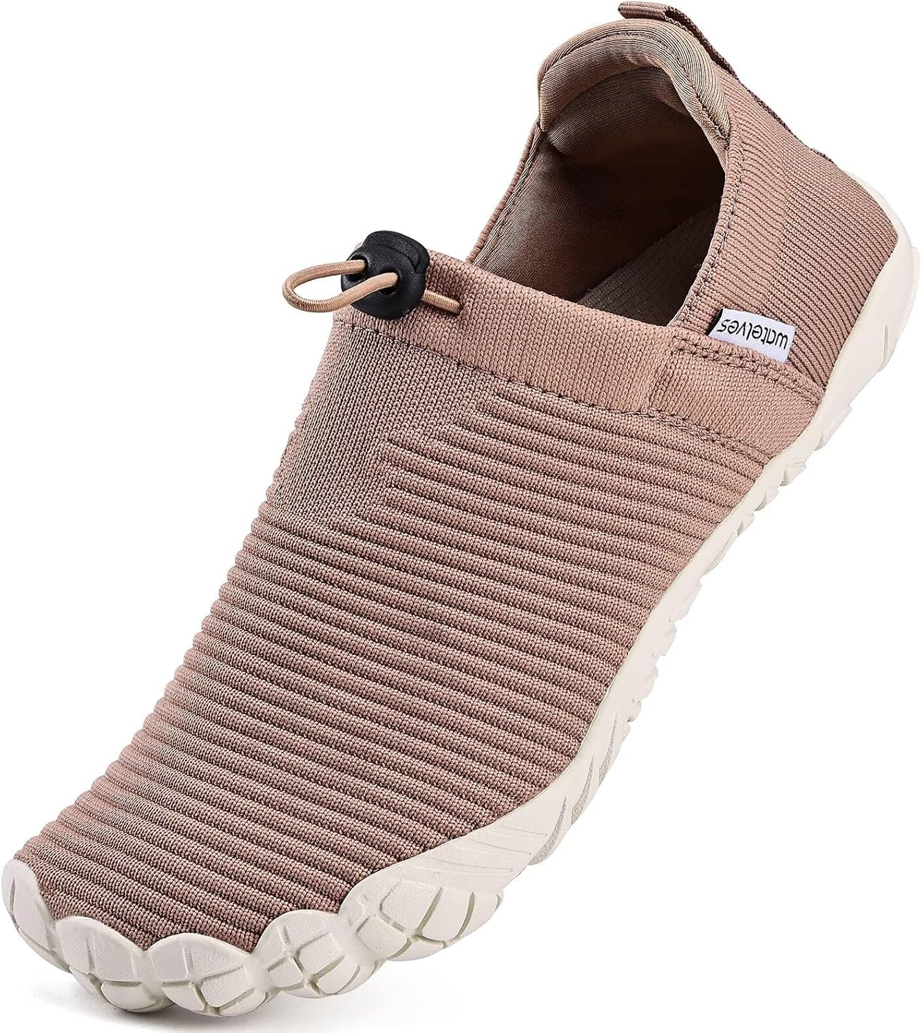 WateLves Water Shoes Womens Mens - Comfortable Lightweight Striped Pattern Barefoot Shoes for Beach Swim Pool Yoga Boating Water Aerobics - Image 6