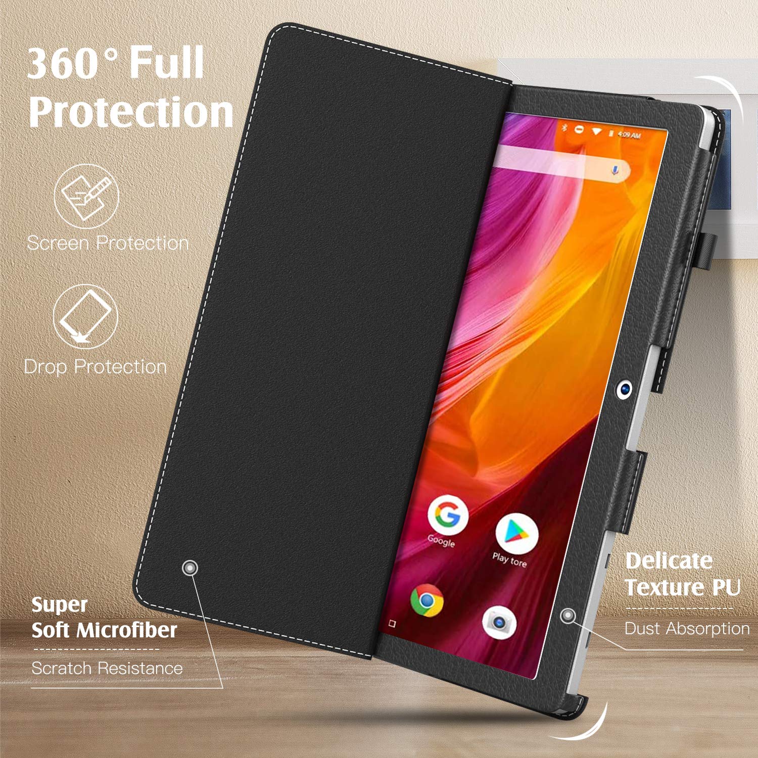 Amazon.co.jp: Dragon Touch K10 ケース/Note Pad K10 ケース TiMOVO