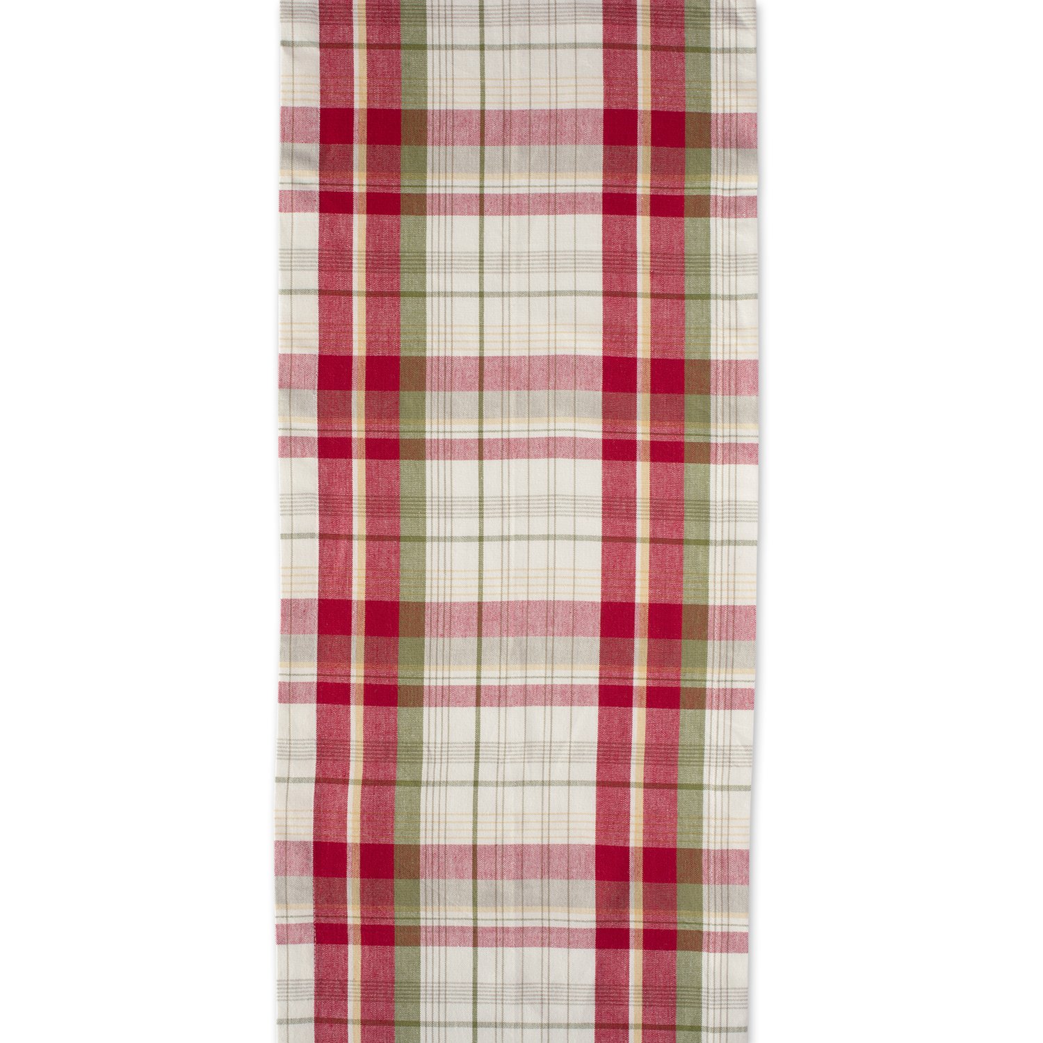 DII Orchard Plaid Table 14x72, 72" x 14" (Runner), 14" x 72" - Image 3