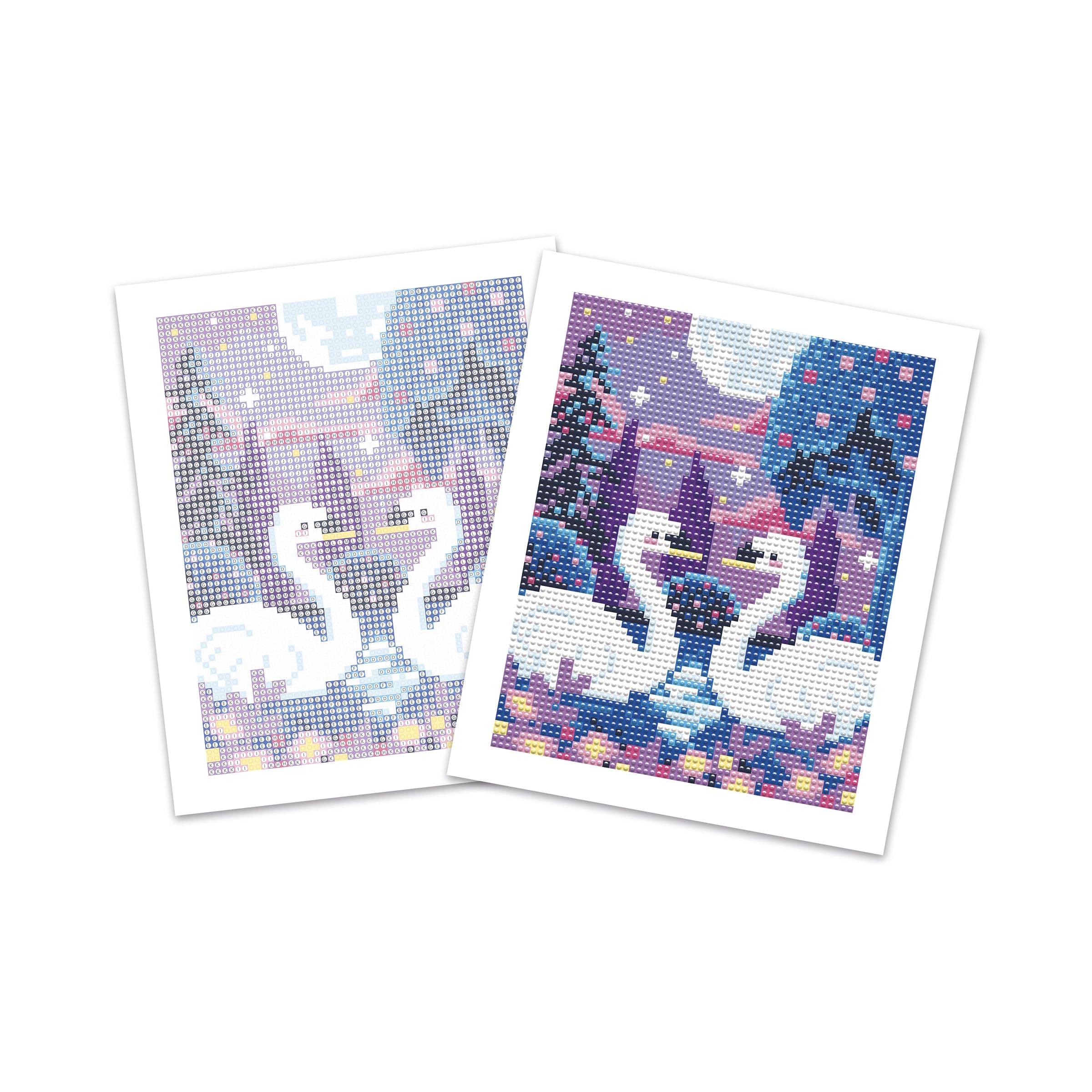 Janod, Glow-in-the-Dark Diamond Painting Creative Kit, 1 Large Canvas + 3,900 Glow-in-the-Dark Rhinestones - Image 2