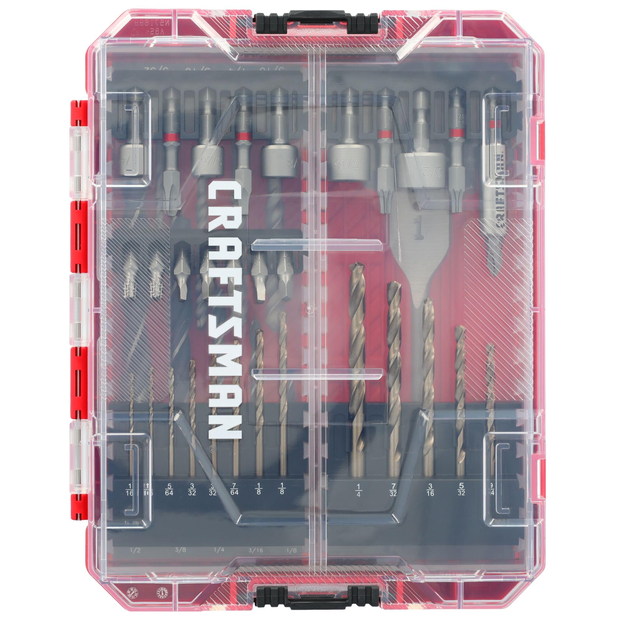 CRAFTSMAN Drill Bit Set, 60 Pieces (CMAF1260)