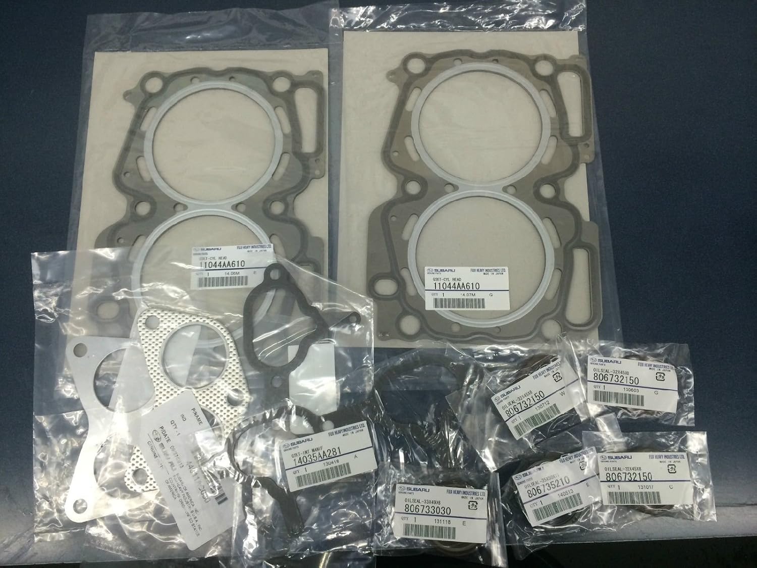 Genuine OEM Subaru MLS Head Gasket Kit Forester Legacy