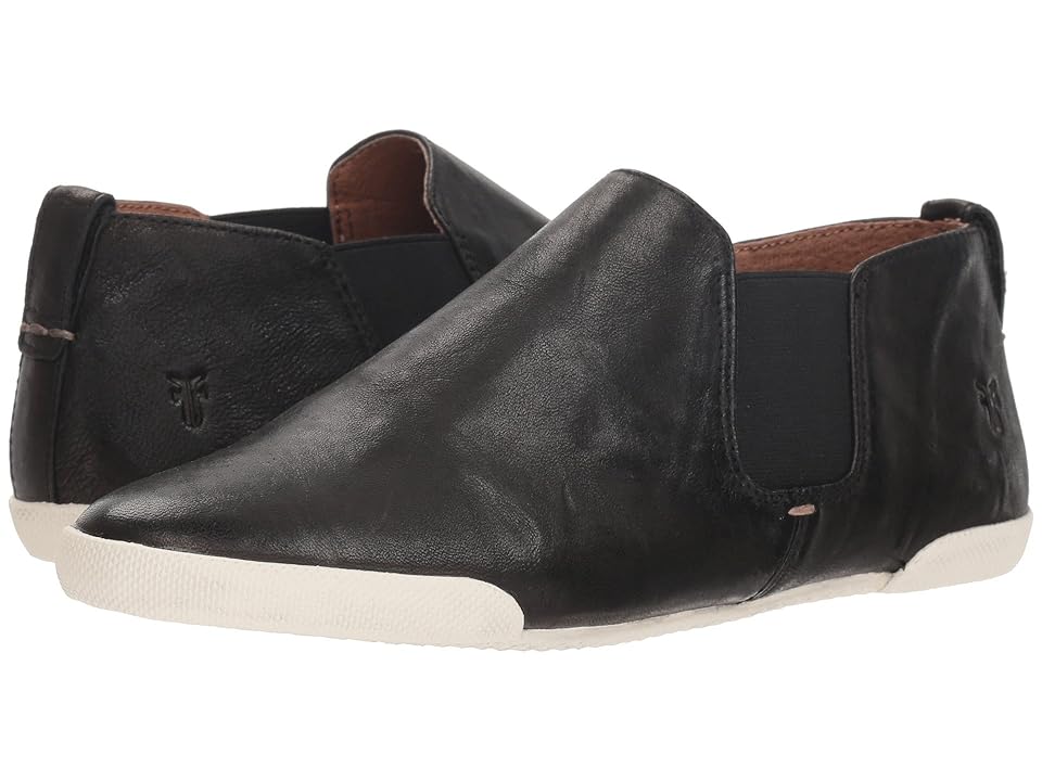 

Frye Melanie Chelsea (Black Antique Soft Vintage) Women's Slip on Shoes