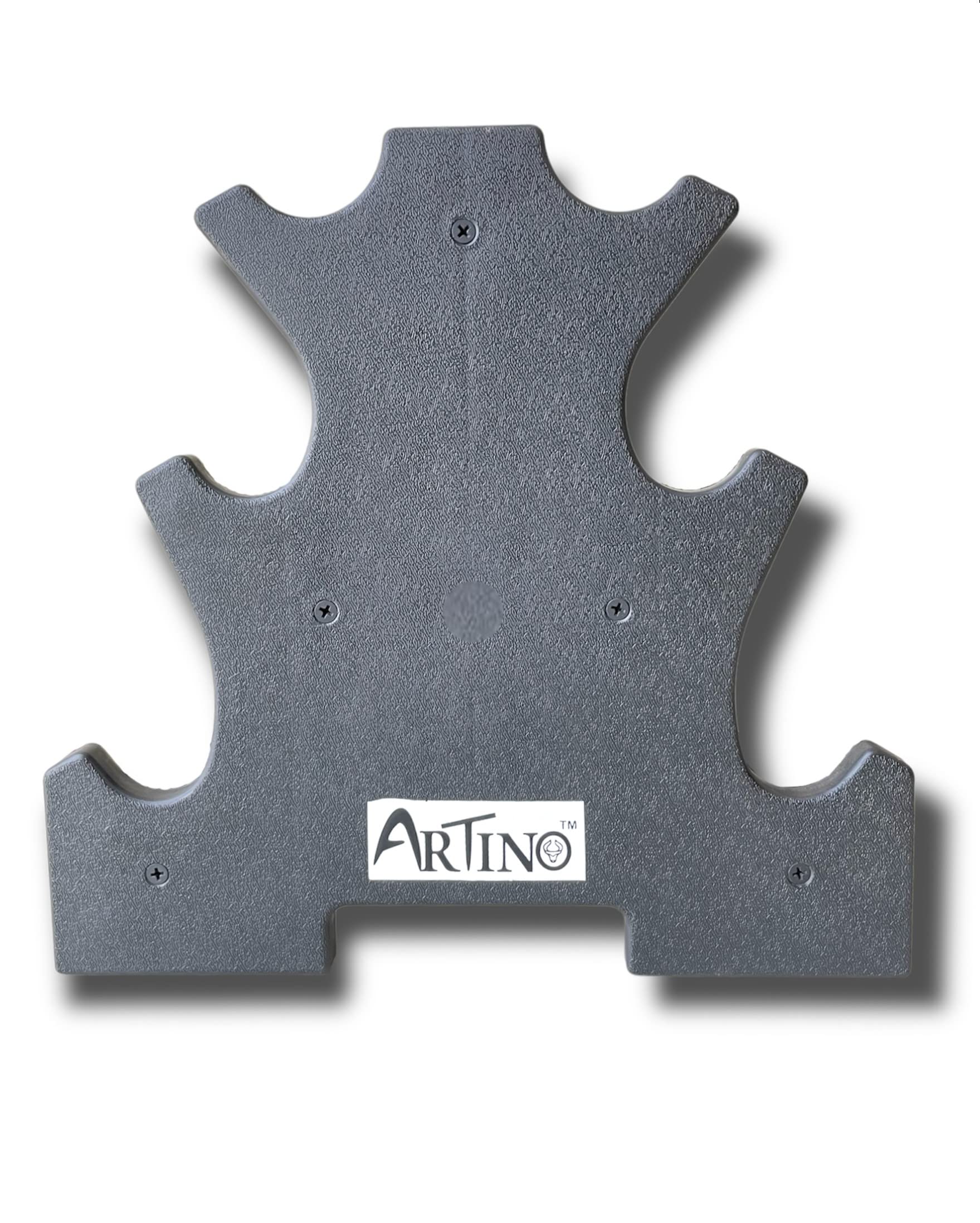 ARTINO Dumbbell Weight Stand for Home Gym Equipment Workouts Strength Training (Only Dumbbell Stand) Black