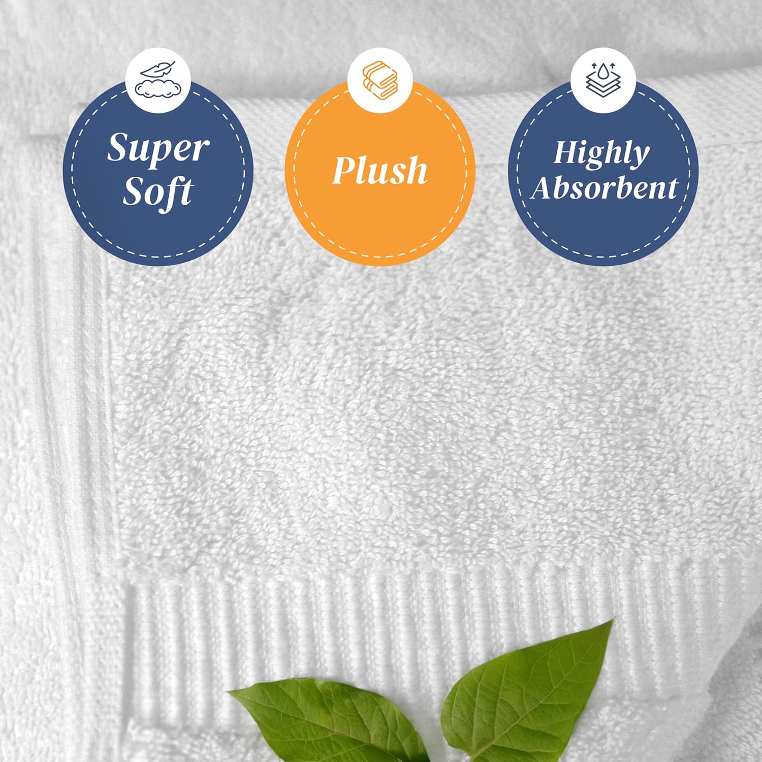belem Extra Luxury Bulk Washcloths - 300 Pieces 13x13 Washcloth Bulk - 100% Combed Cotton - Hypoallergenic Face Towels for Hotels, Spa, Kitchen and Bathroom