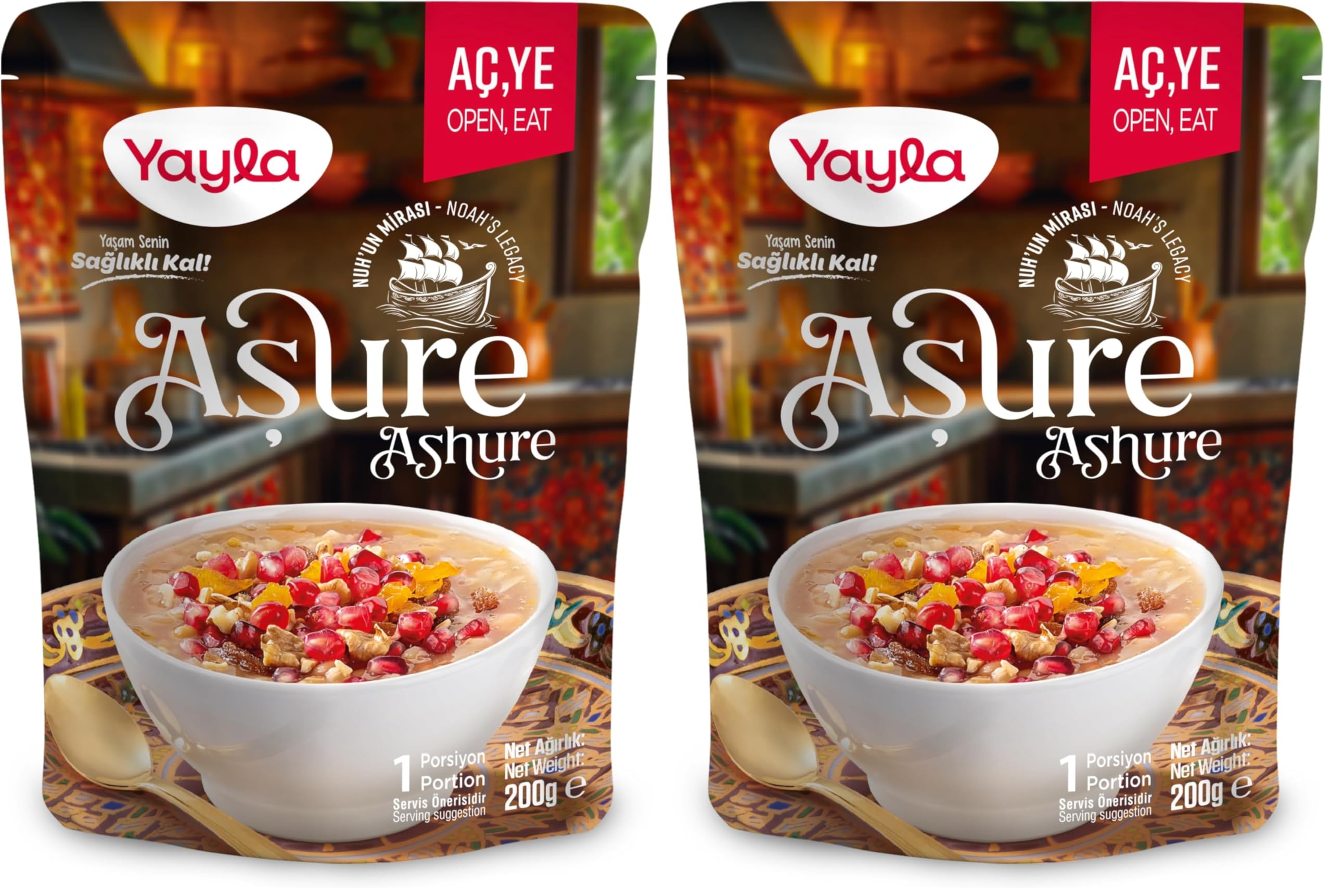 Yayla Tatlı Hazır Aşure 200 gr (2 paketi)