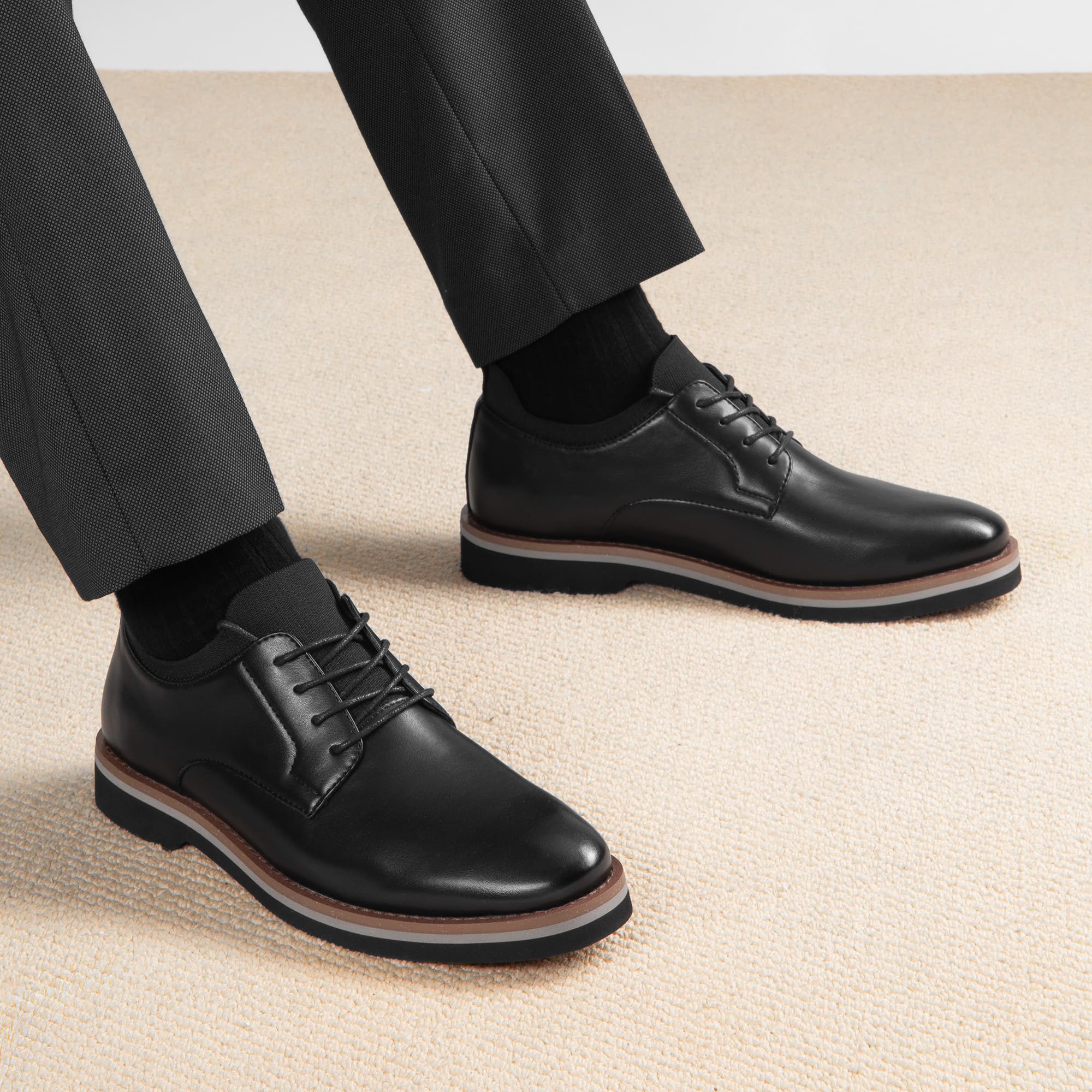 Bruno Marc Scarpe Stringate Uomo Classiche Comode Scarpe Eleganti Uomo Derby Scarpe per Business Office