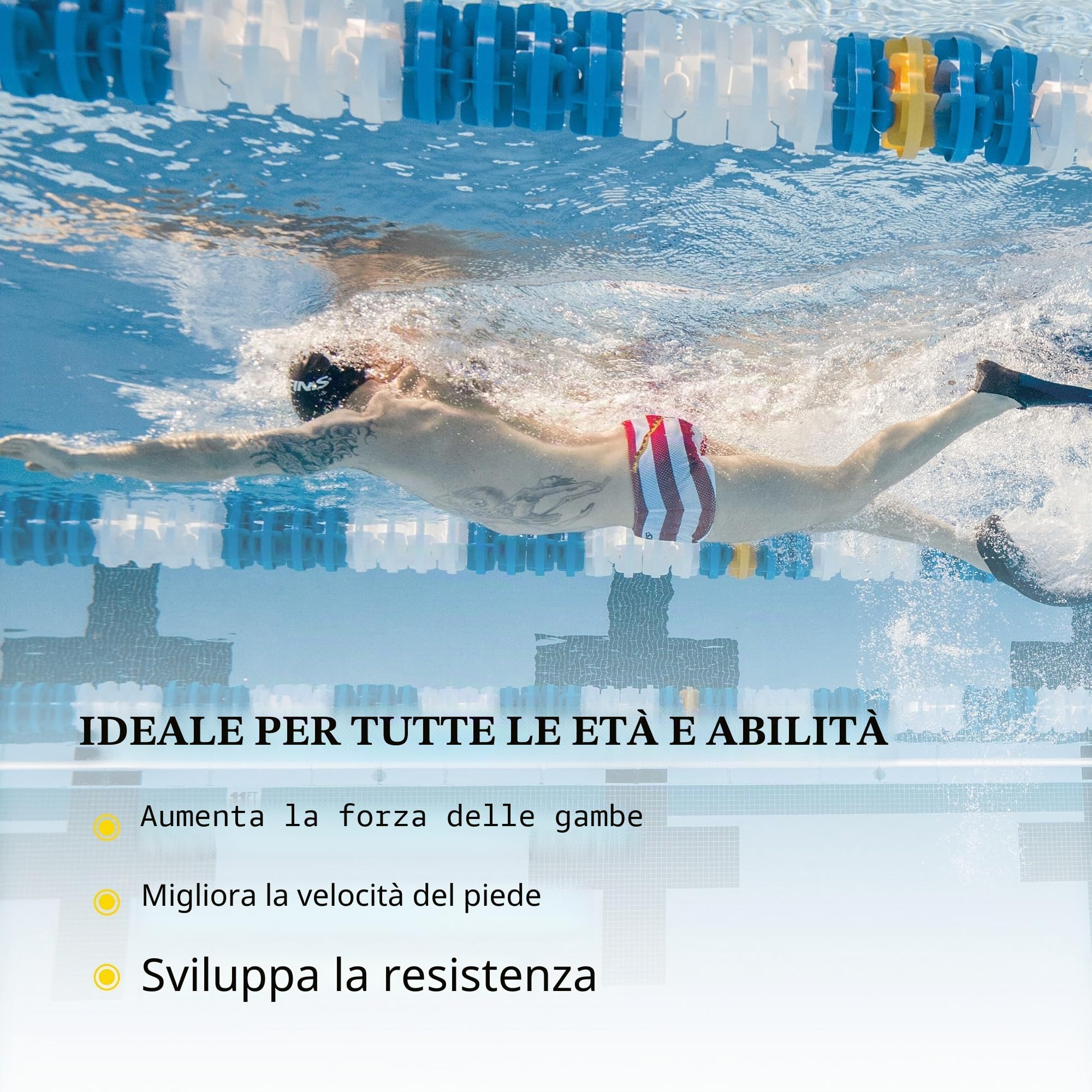 FINIS Pinne Lunghe Galleggianti