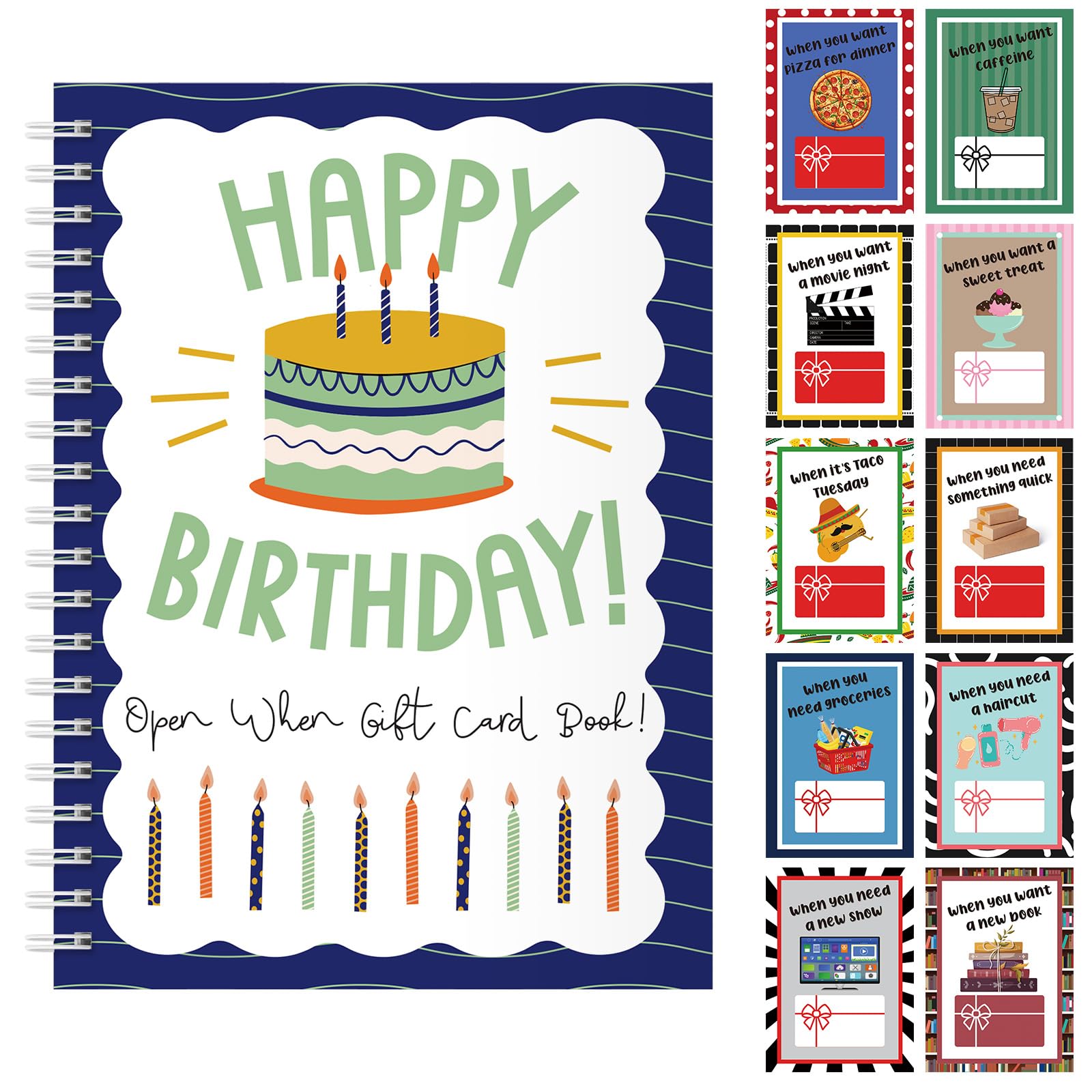 Photo 1 of Motiskyy Happy Birthday Gift Card Book Organizer