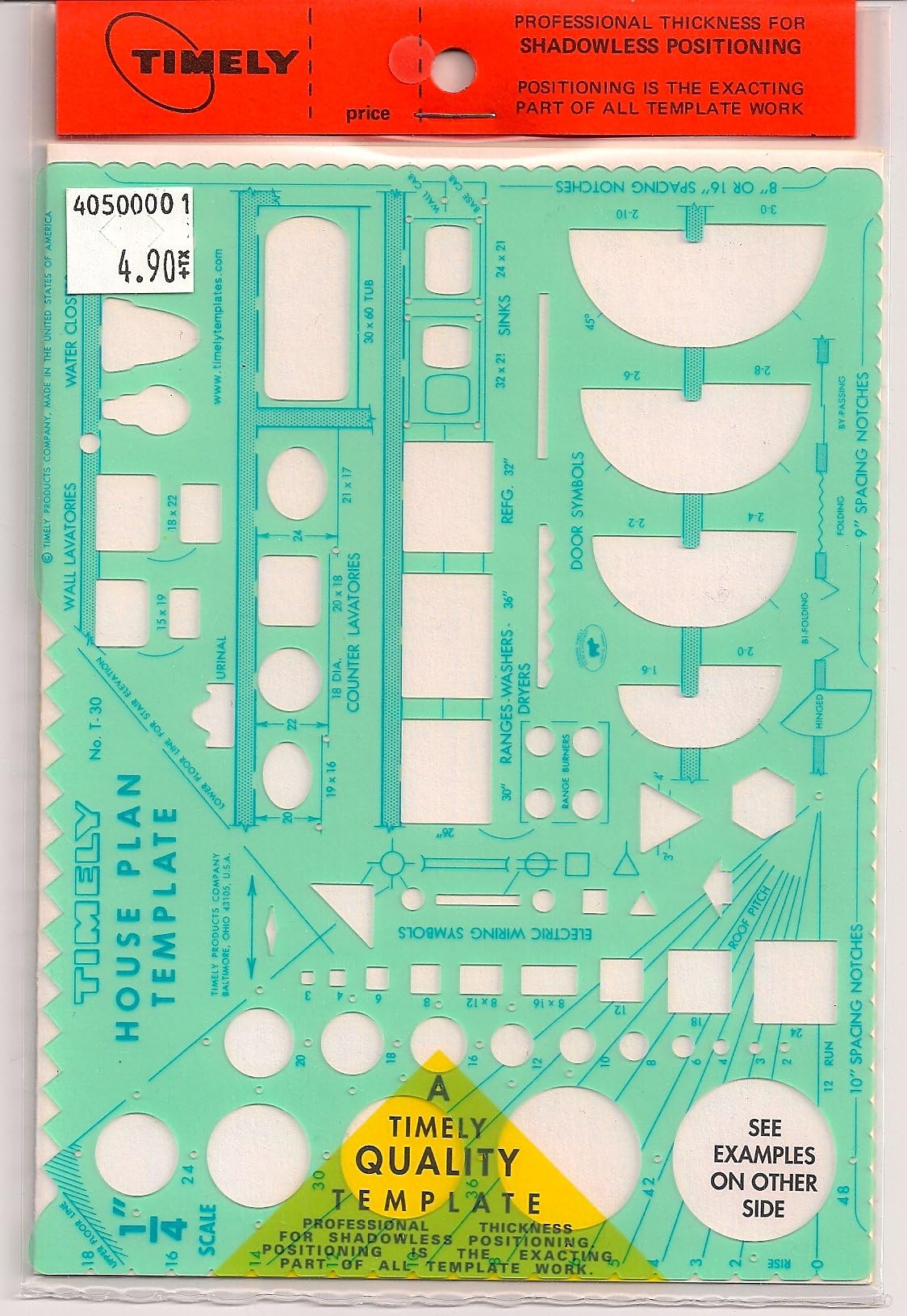 Timely House Plan Template T-30