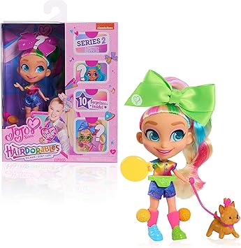 JoJo Siwa JoJo Loves Hairdorables Limited Edition Collectible Doll, Kids Toys for Ages 3 Up by Just Play
