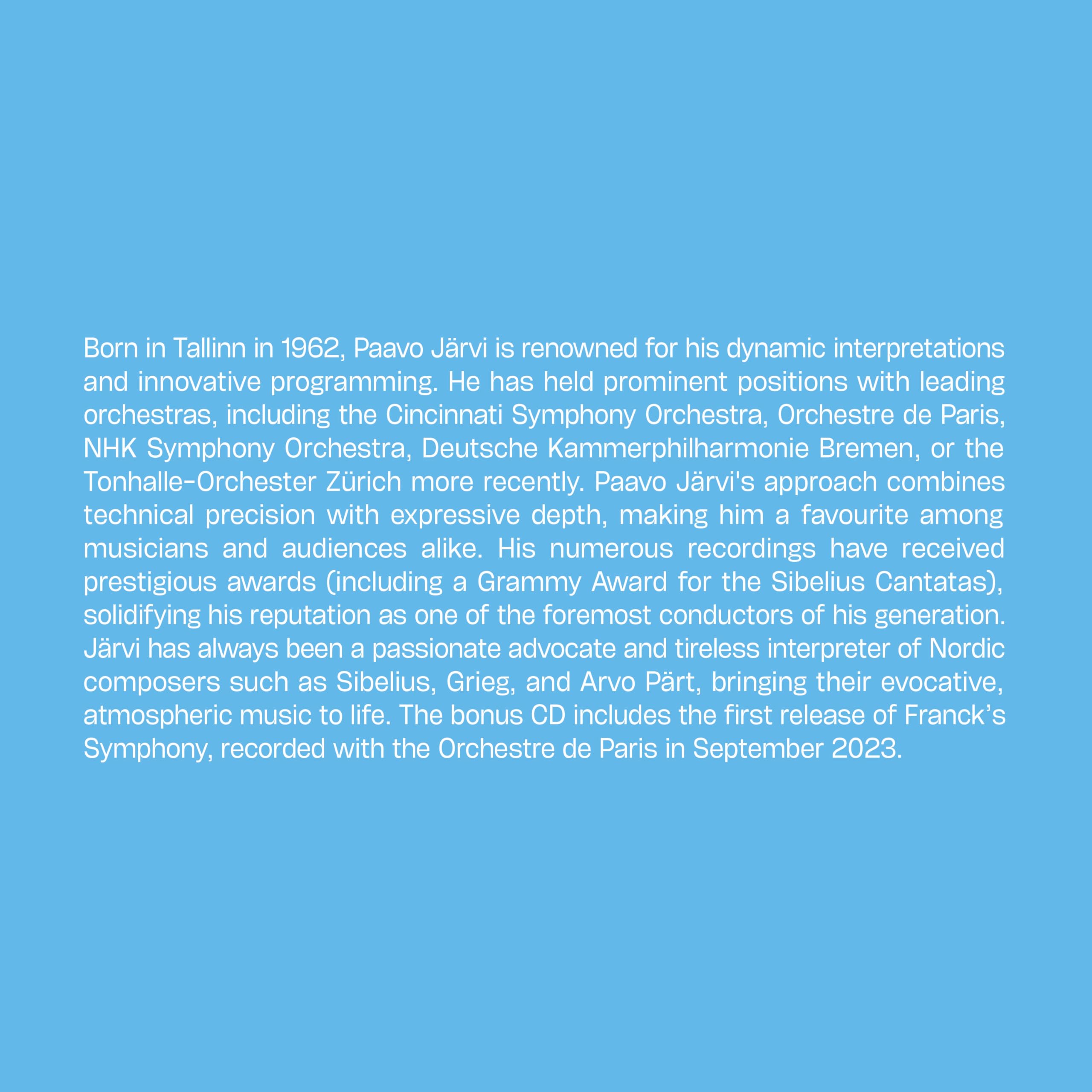 Järvi - The Compl. Erato Recordings