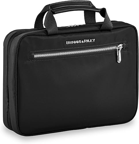 Briggs & Riley Kit de aseo colgante Rhapsody para mujer, negro, talla única, Negro -, Kit de aseo colgante Rhapsody