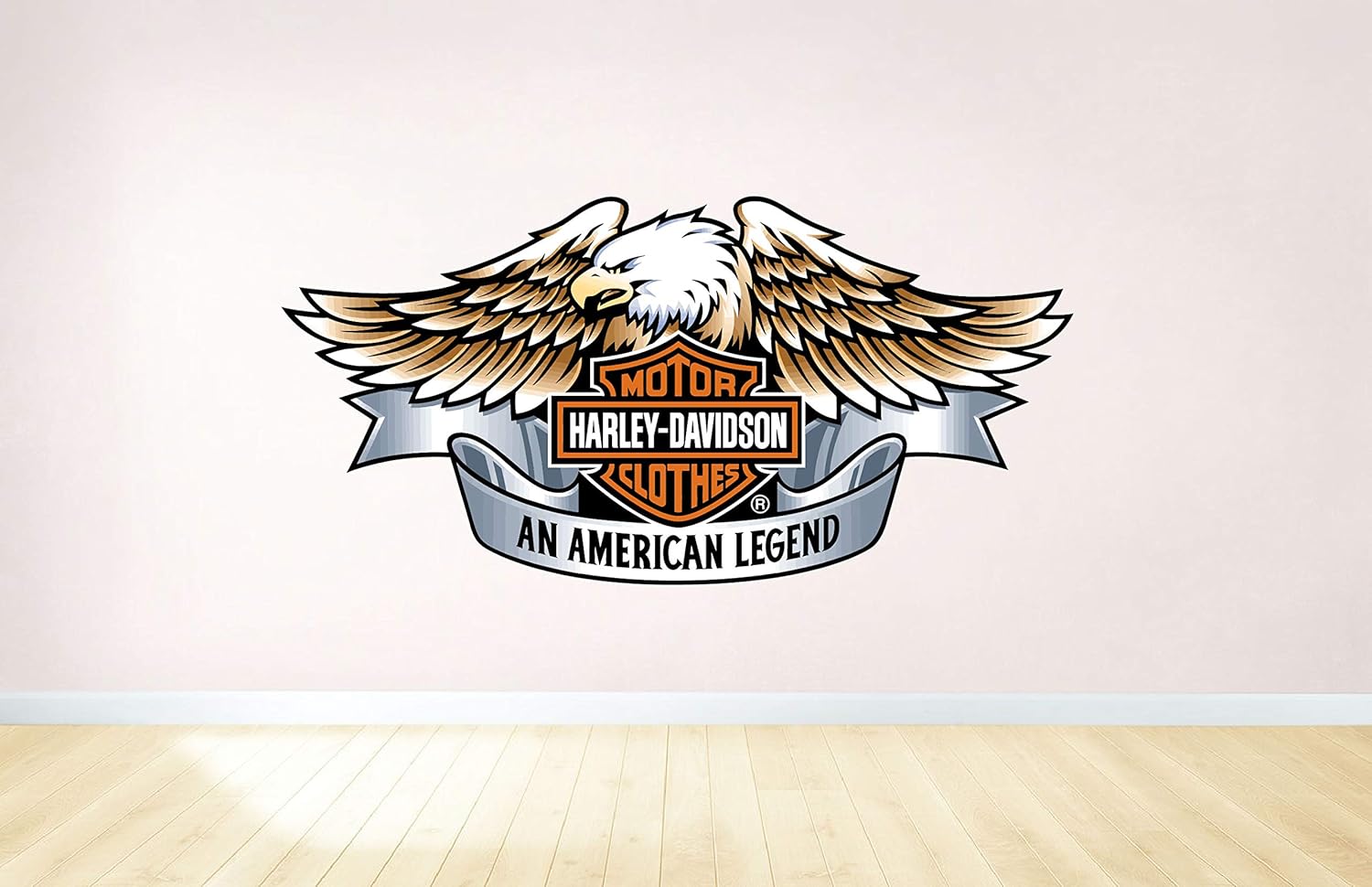 Compatible with Harley Davidson Motorbike Wall Sticker Decal 10 Automotive