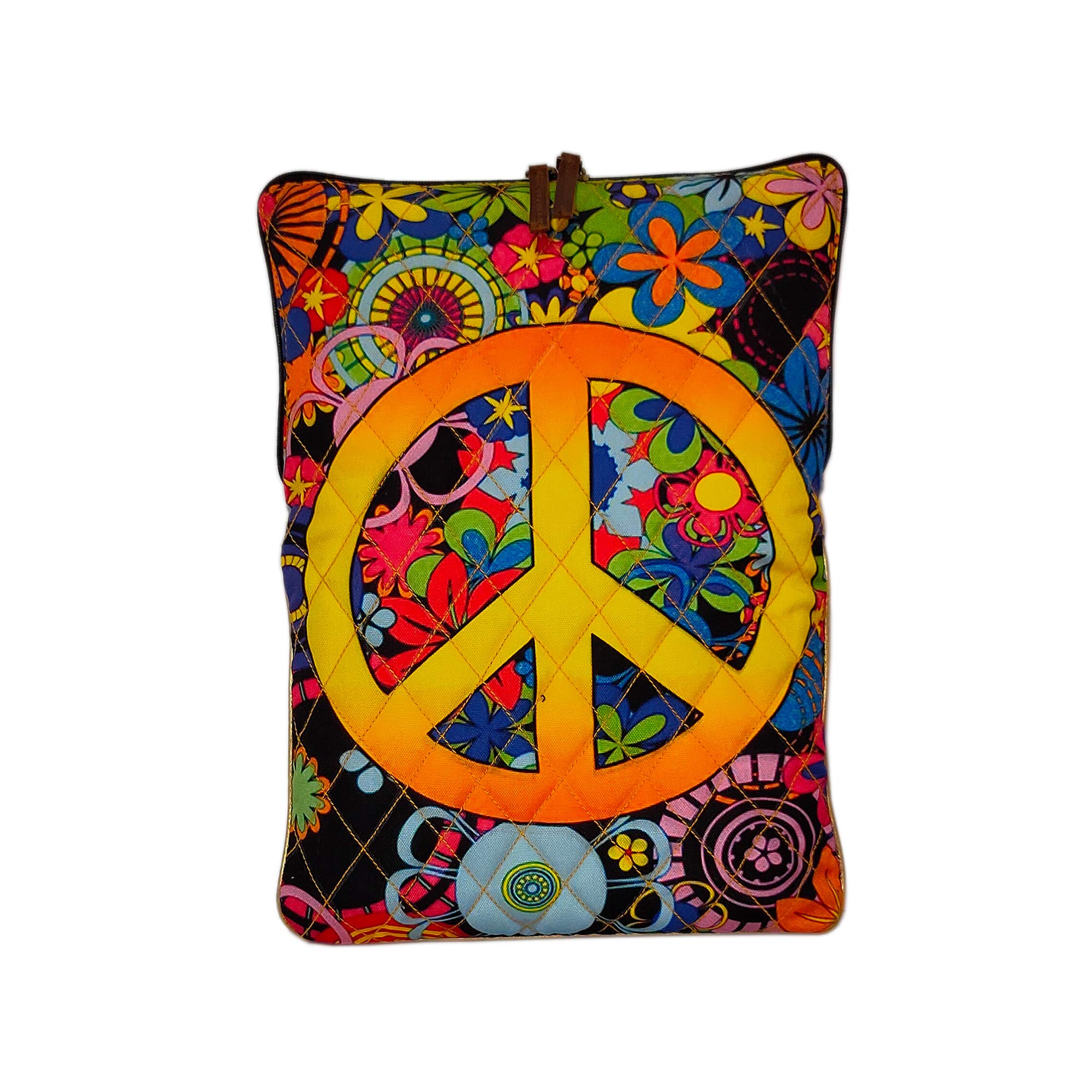 TNT Fashion - Multicolour Laptop Sleeve Slipcase Bag for Upto 14 inch Laptop/MacBook/Tablet, Poly Canvas Laptop Sleeve Bag with Washable Digital Print for Men and Women ( Multicolor 4 )