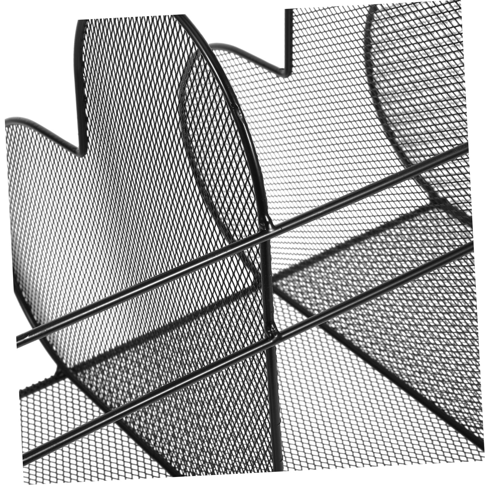 DOITOOL Portalettere Verticale in Metallo Portadocumenti Da Scrivania Portariviste Resistente All Usura Portalibri Raffinato Per Ufficio e Casa Accessori Per Organizzare Libri e Posta