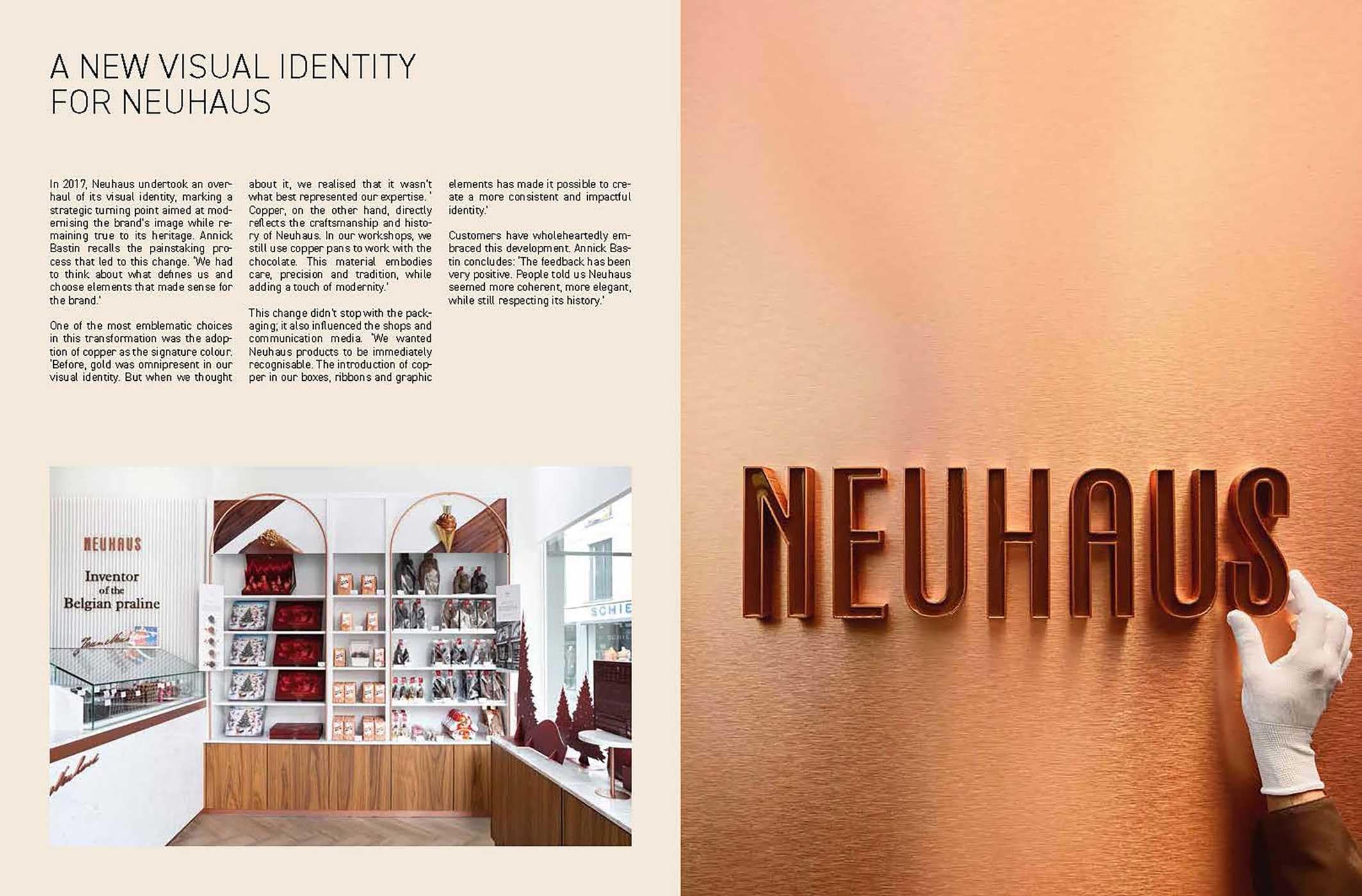NEUHAUS Inventor of the Belgian praline /anglais