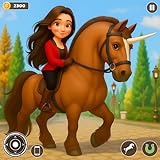 Simulador de carreras de caballos de vaqueros del oeste en 3D - Juegos de equitación con animales salvajes 2025