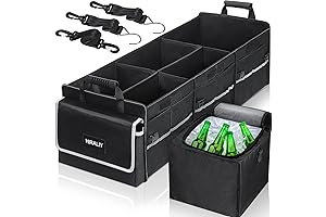 HIRALIY Car Trunk Organizer: Ultimate Storage Solution for Your SUV
