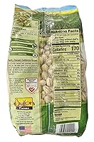 Vista 3 de Setton Farms pistachos de California premium asados y salados, bolsa de 2 lb (32 oz), tostado seco con sal marina, pistachos de cáscara, certificado
