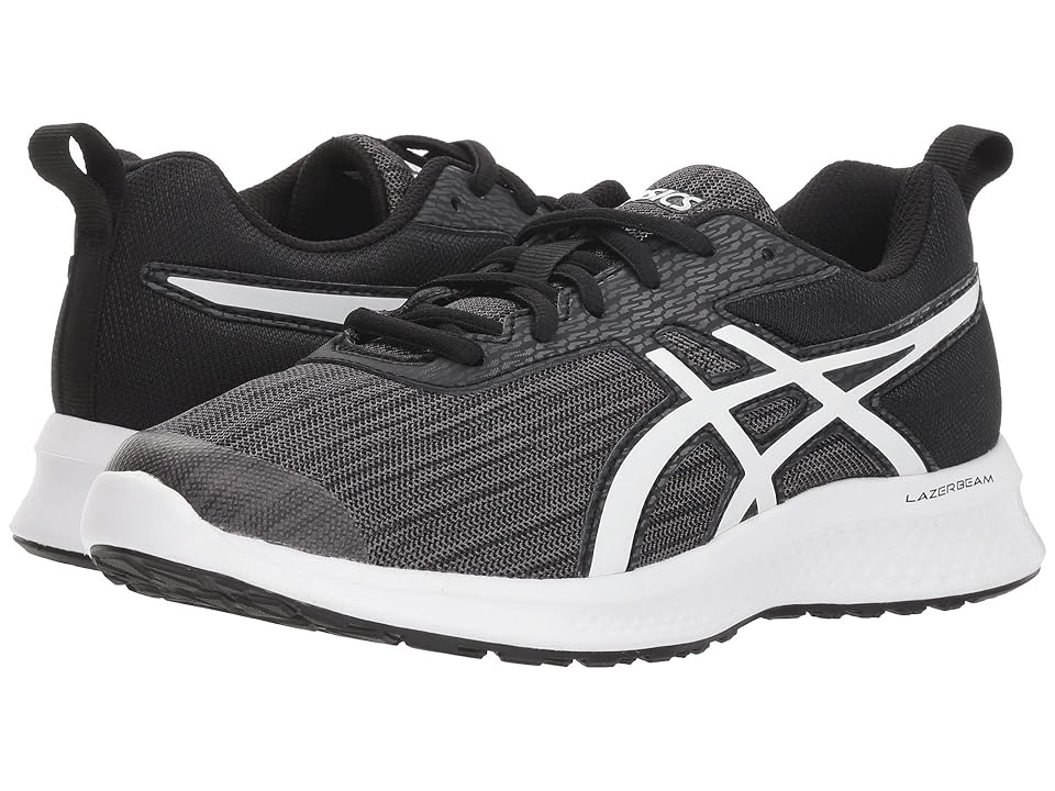 

ASICS Kids Lazerbeam EA (Little Kid/Big Kid) (Black/White) Boys Shoes